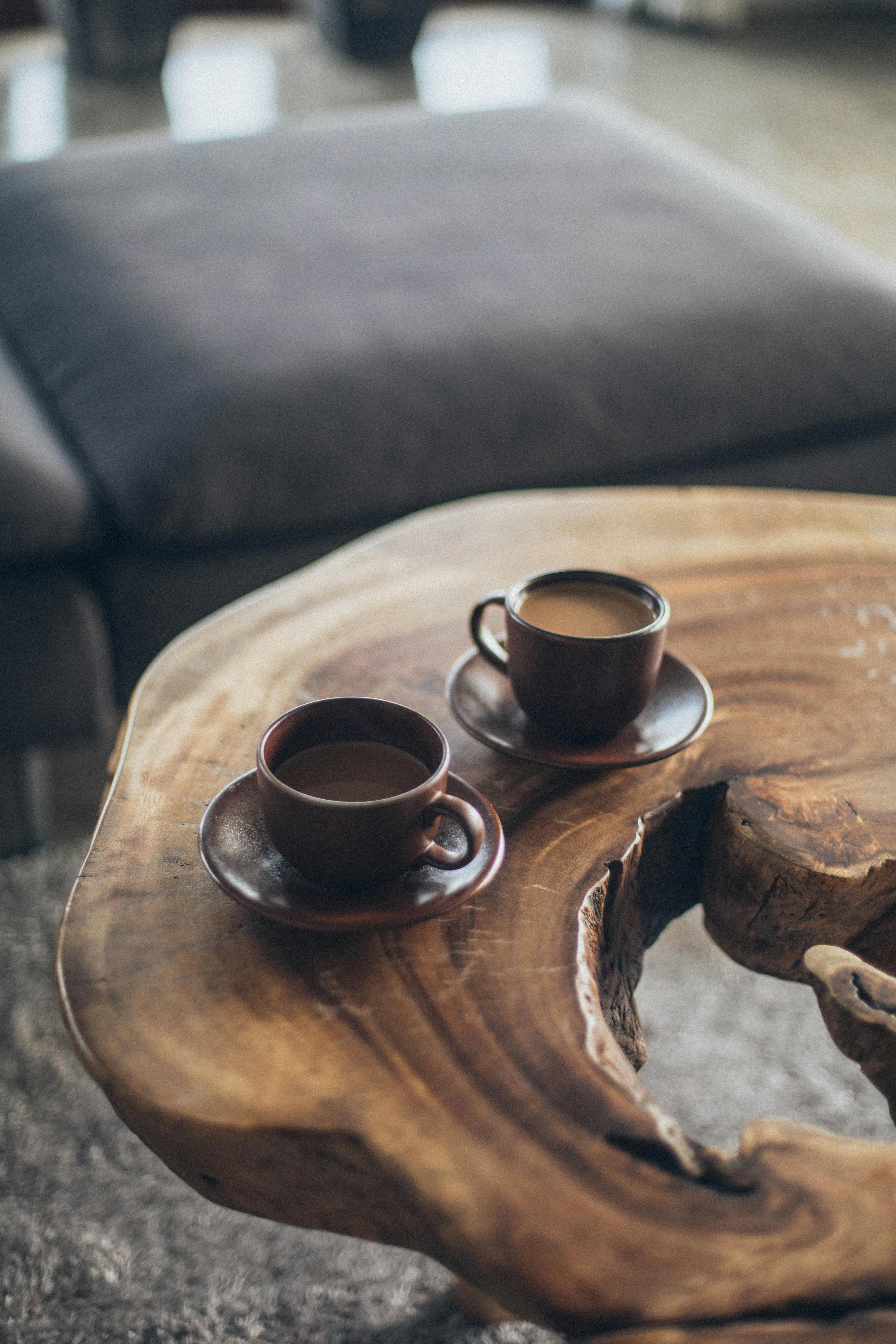 Two cups of coffee